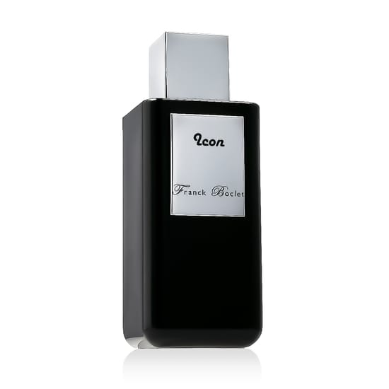 Elegant close-up of the Franck Boclet Icon EP bottle