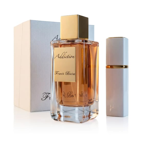 Элегантная упаковка парфюма Franck Boclet Addiction EDP