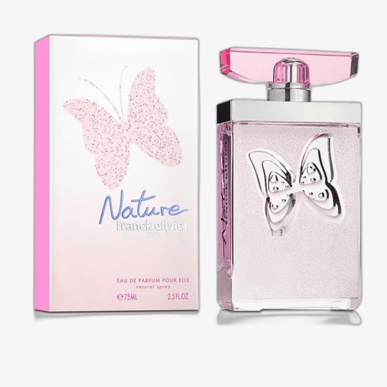 Originaalpakendis Franck Olivier Nature EDP parfüüm Franck Olivier Nature EDP parfüümi elegantne pudel