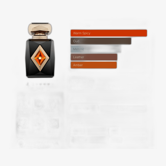 Unpacked bottle of French Avenue Amber Saffron EP