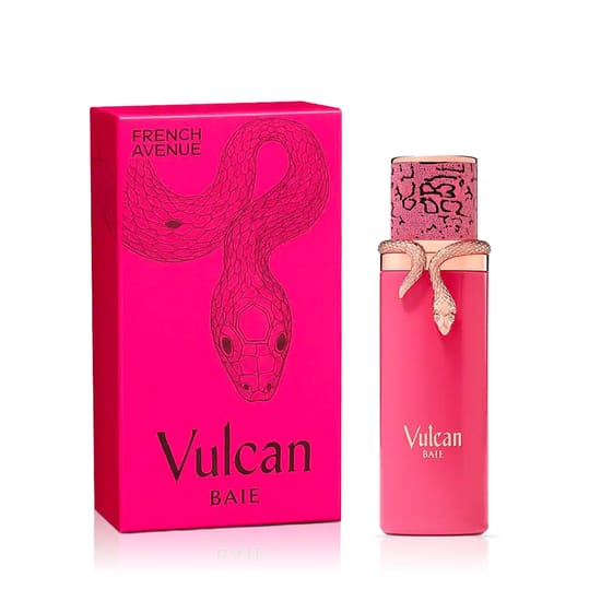 French Avenue Vulcan Baie EP lõhna pudel lähedalt