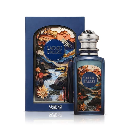 Bottle of French Avenue Safari Breeze EP fragrance