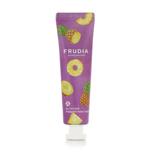 Frudia My Orchard Pineapple kätekreemi pakend ja toode