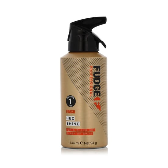 Fudge Finish Hed Shine hair product close-up