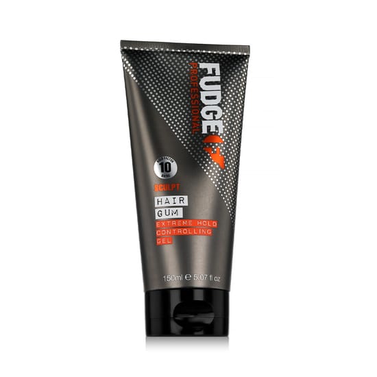 Оригинальная упаковка геля Fudge Sculpt Extreme Hold Бутылка геля Fudge Sculpt Extreme Hold крупным планом