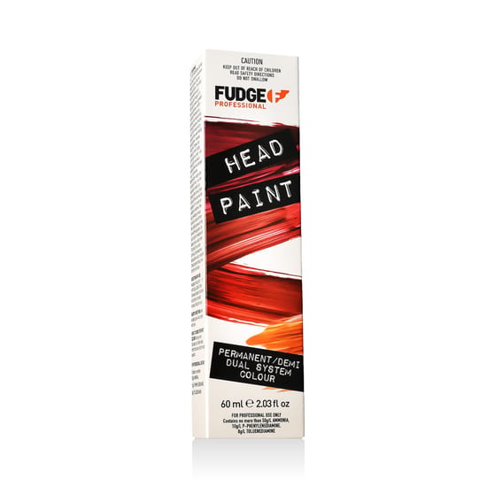 Fudge HeadPaint Medium Blonde 7.35 hair dye tube, medium toffee blonde hair colour