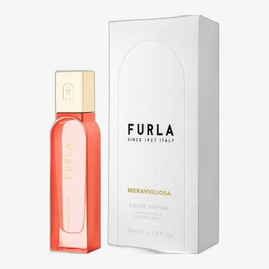 Оригинальная упаковка Furla Meravigliosa EDP Бутылка Furla Meravigliosa EDP вблизи