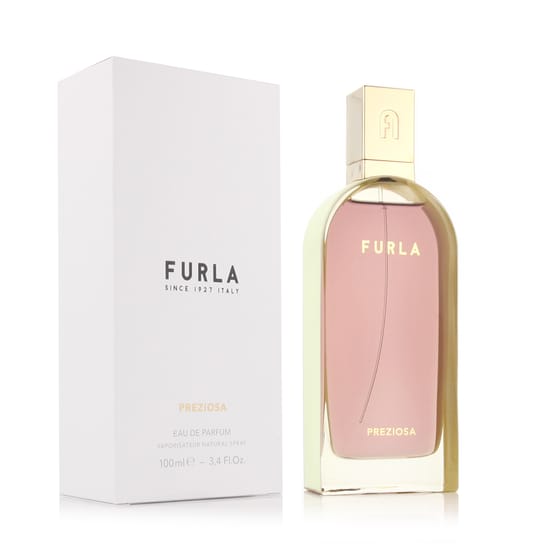Elegant bottle of Furla Preziosa Eau de Parfum