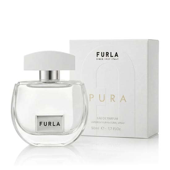Elegant bottle design of Furla Pura EDP perfume