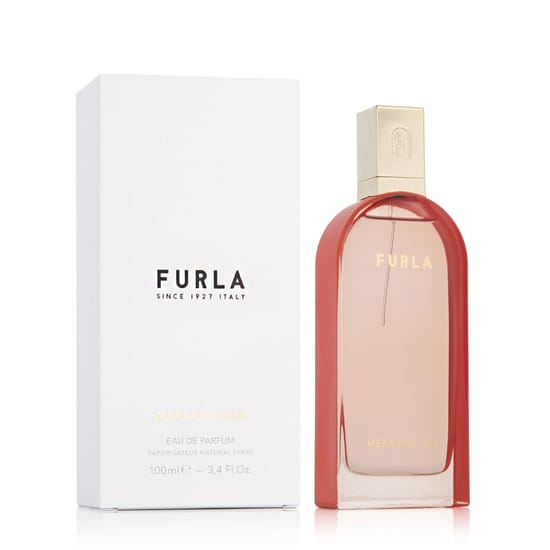 Оригинальная упаковка Furla Meravigliosa EDP Бутылка Furla Meravigliosa EDP вблизи