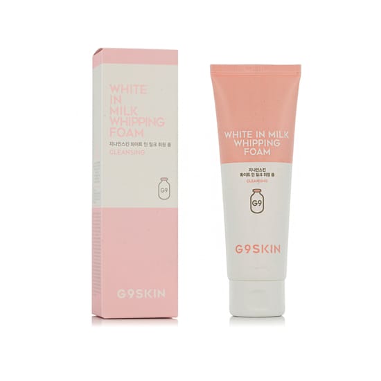 Moisturizing cleansing foam g9skin white in milk