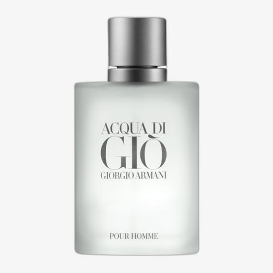 Пробник с ароматом Giorgio Armani Acqua di Giò Pour Homme EDP — минималистичный дизайн, прозрачный флакон