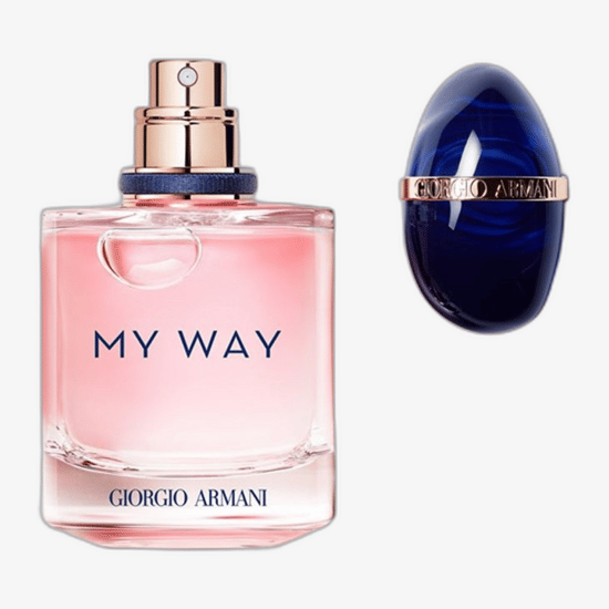 Элегантная упаковка набора Giorgio Armani My Way EDP