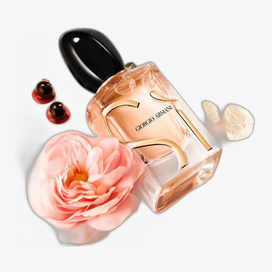 Пробный флакон Giorgio Armani Sì EDP с лаконичным дизайном