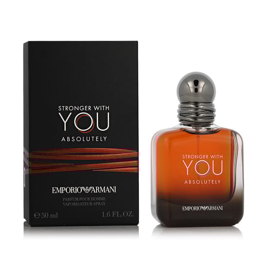 Elegant bottle of Giorgio Armani Emporio Armani Stronger With You Absolutely
