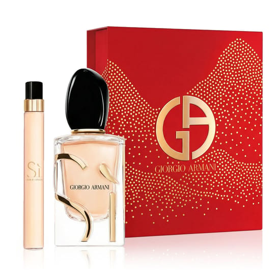 Elegantne Giorgio Armani Sì EDP ja miniatuurpudeli pakend Baltic turule