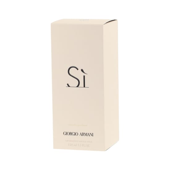 Elegant bottle of giorgio armani si eau de parfum