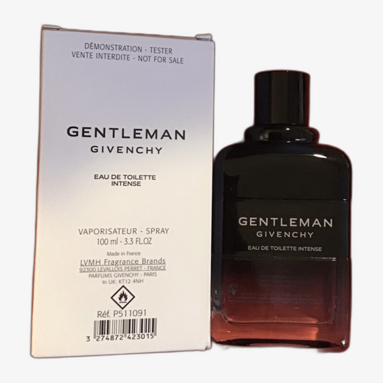 Фотография бутылки Givenchy Gentleman EDT крупным планом
