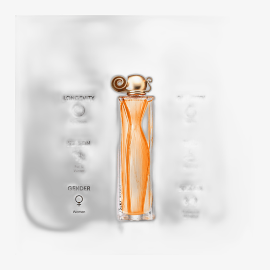 Фотография бутылки Givenchy Organza EDP крупным планом
