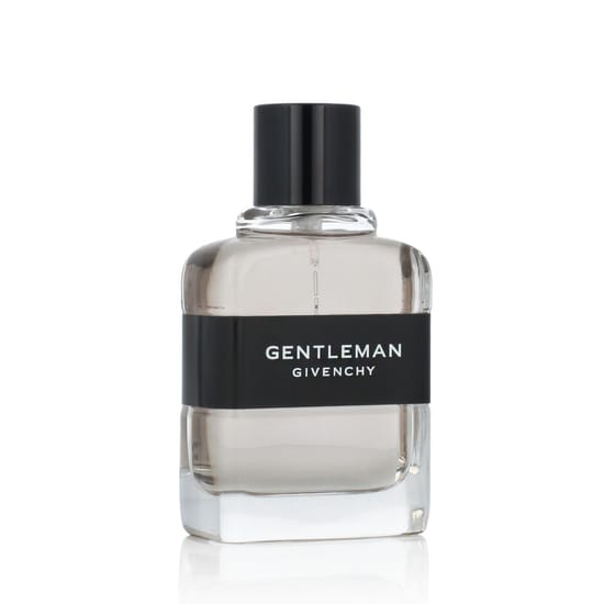 Bottle of Givenchy Gentleman (2017) perfume up close