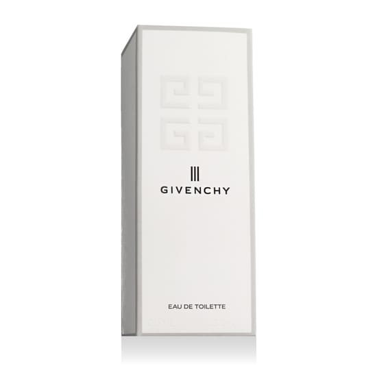 Givenchy III EDT original unisex perfume packaging Refined Givenchy III EDT unisex fragrance bottle from Les Parfums Mythiques
