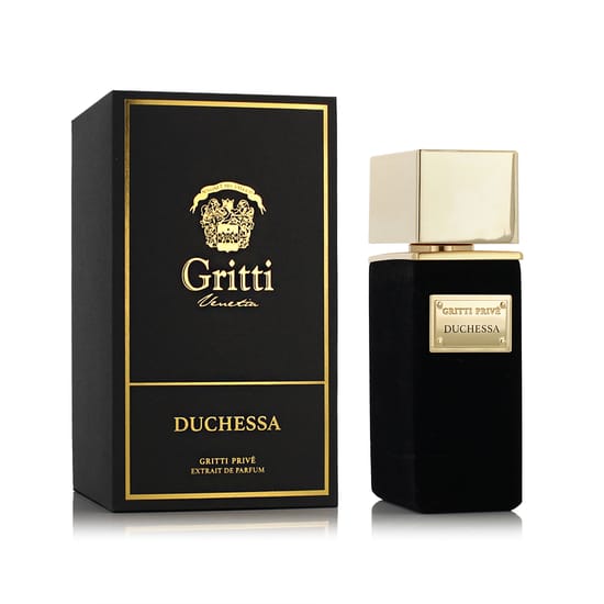 Gritti Duchessa EP parfüümi originaalne ja luksuslik pakend Gritti Duchessa EP parfüümi pudel elegantse ja stiilse disainiga