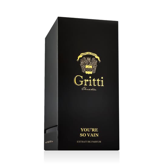 Gritti You're So Vain EP parfüümi pudel lähivaates