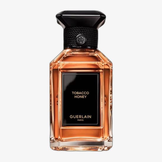 Elegant bottle of guerlain tobacco honey edp