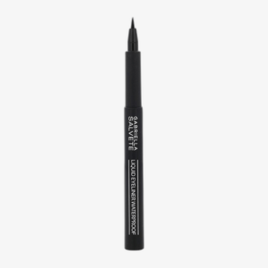Close-up view of Gabriella Salvete Liquid Waterproof Eyeliner in black