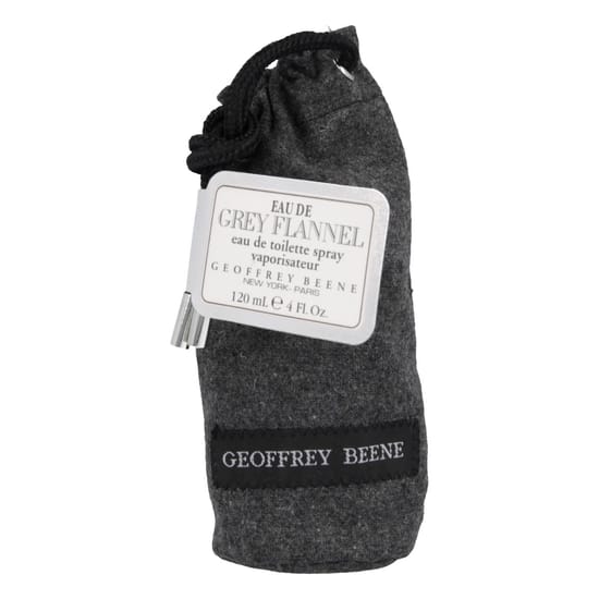 Geoffrey Beene Eau de Grey Flannel EDT originaalpakendis Geoffrey Beene Eau de Grey Flannel EDT pudel lähedalt