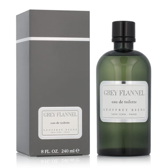 Bottle of Geoffrey Beene Grey Flannel perfume