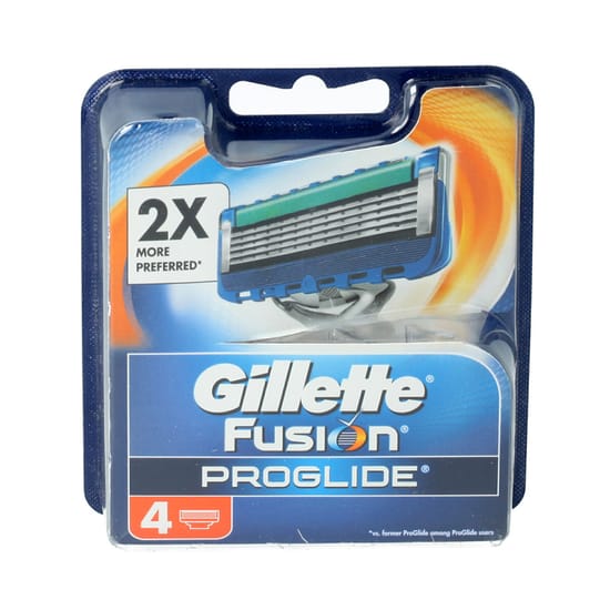 Gillette Fusion ProGlide spare blades for shaving 4pcs M