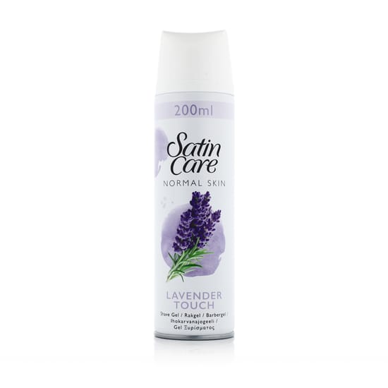 Gillette Satin Care Normal Skin Lavender Touch Shave Gel