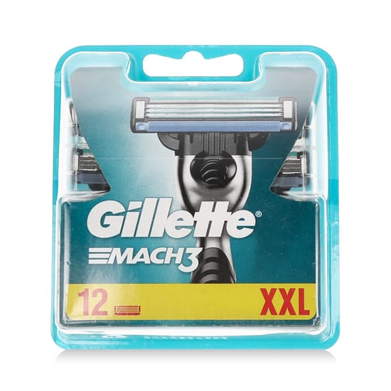 Pakend Gillette Mach 3 ühekordsetest teradest 12 tk xxl