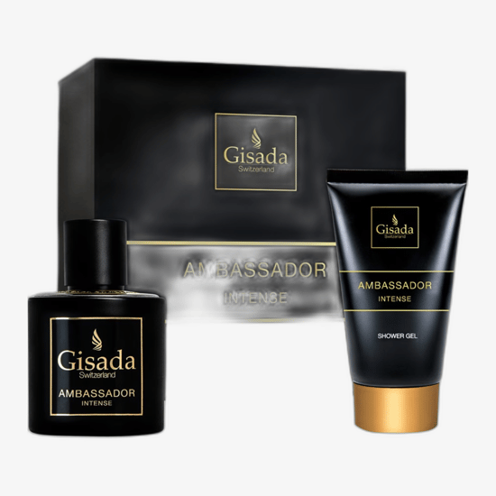 Gisada Ambassador Men Perfumed Shower Gel bottle close-up