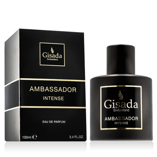 Gisada Ambassador Intense EDP elegantne ja moodne pudel