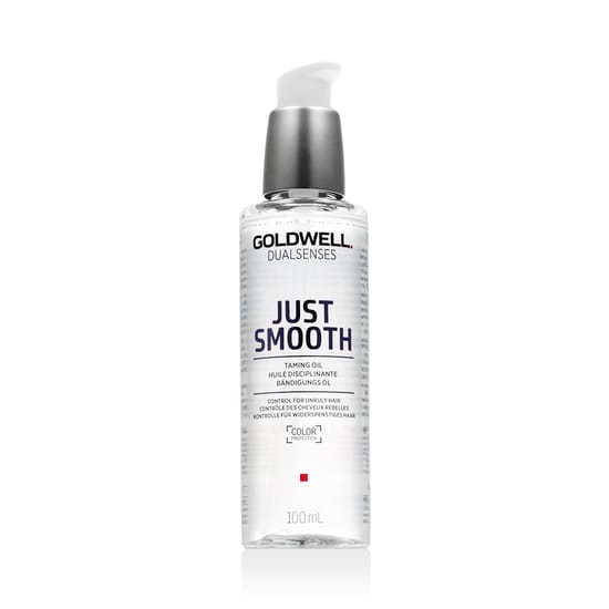Bottle of goldwell dualsenses just smooth taming oil