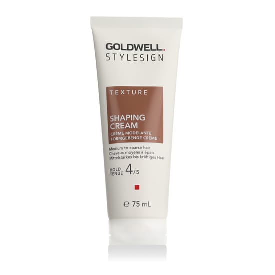 Крупный план упаковки Goldwell stylesign texture shaping cream