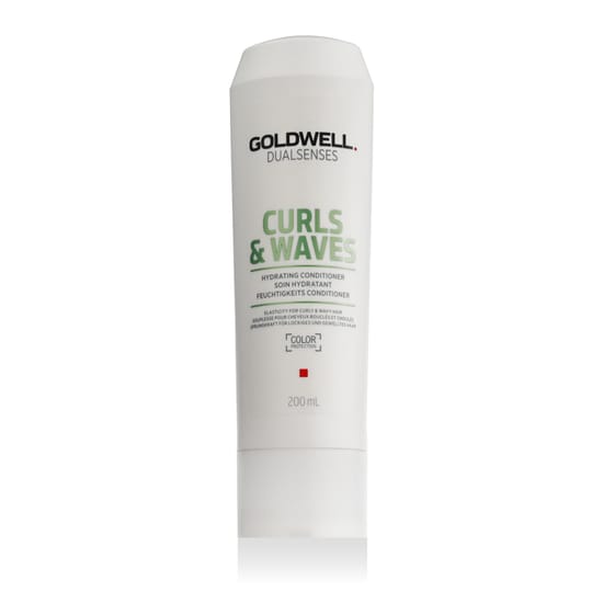 Бутылка увлажняющего кондиционера Goldwell Dualsenses Curls & Waves