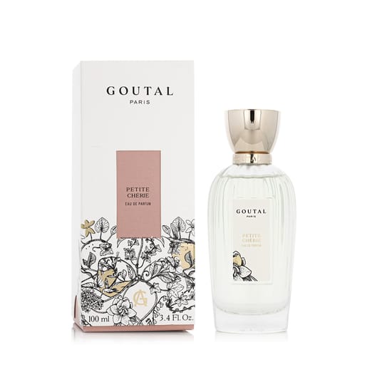 Bottle of Goutal Petite Chérie EDP up close
