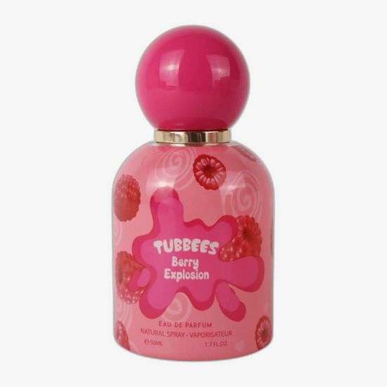 Бутылка аромата grandeur tubbees berry explosion edp вблизи