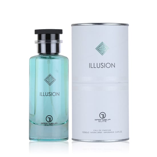 Элегантный флакон аромата Grandeur Illusion Eau De Parfum