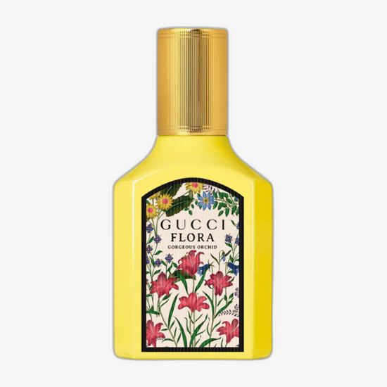 Gucci Flora Gorgeous Orchid EDP pudel lähedalt