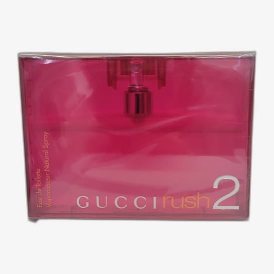 Gucci Rush EDT – stiilne ja pilkupüüdev pakend Gucci Rush EDT pudel minimalistliku stiiliga