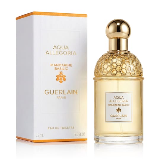Bottle of Guerlain Aqua Allegoria Mandarine Basilic EDT fragrance