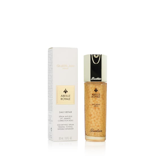Guerlain Abeille Royale Daily Repair Serum bottle close-up