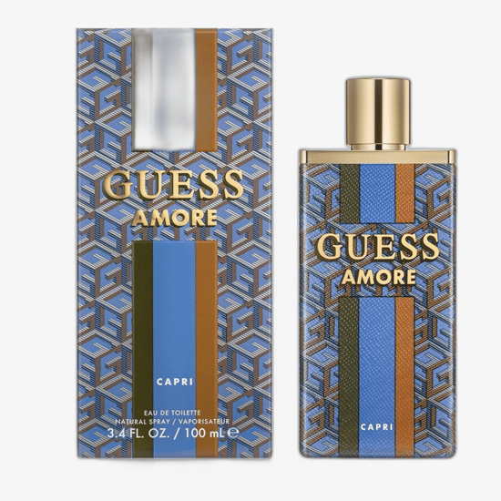 Originaalpakend Guess Amore Capri EDT Guess Amore Capri EDT lõhna pudel lähedalt