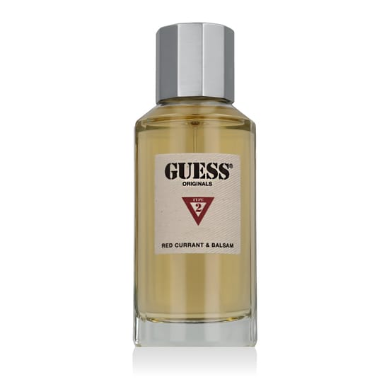 Современный дизайн Guess Type 2: Red Currant & Balsam EDP Минималистичный флакон унисекс аромата Guess Type 2: Red Currant & Balsam EDP