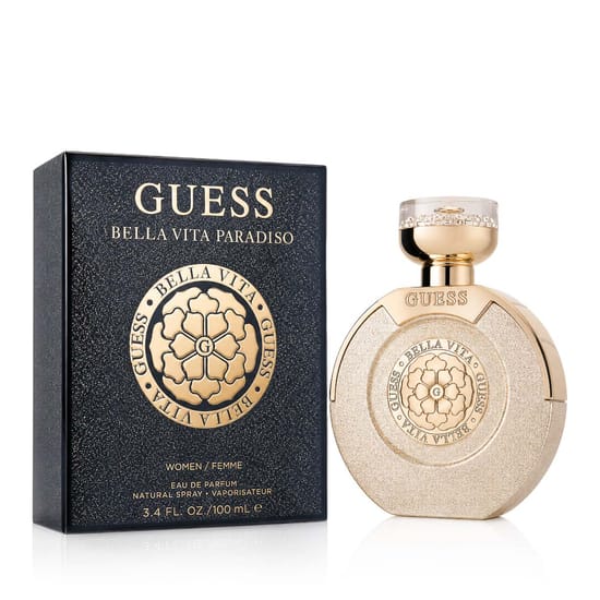 Guess Bella Vita Paradiso EDP pakend Guess Bella Vita Paradiso EDP parfüümi pudel