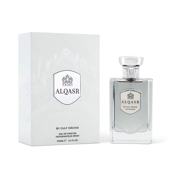 Элегантный флакон Gulf Orchid Al Qasr Silver EDP